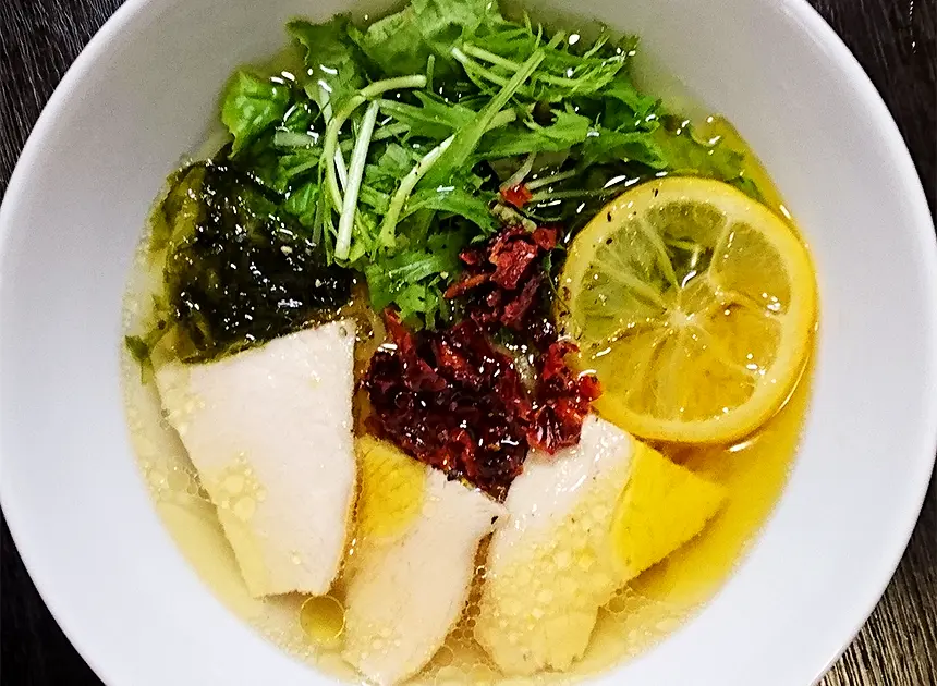 レモン香る塩ラーメン