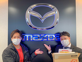 「マツダ出張展示会 (12/10・びぷれす広場）」